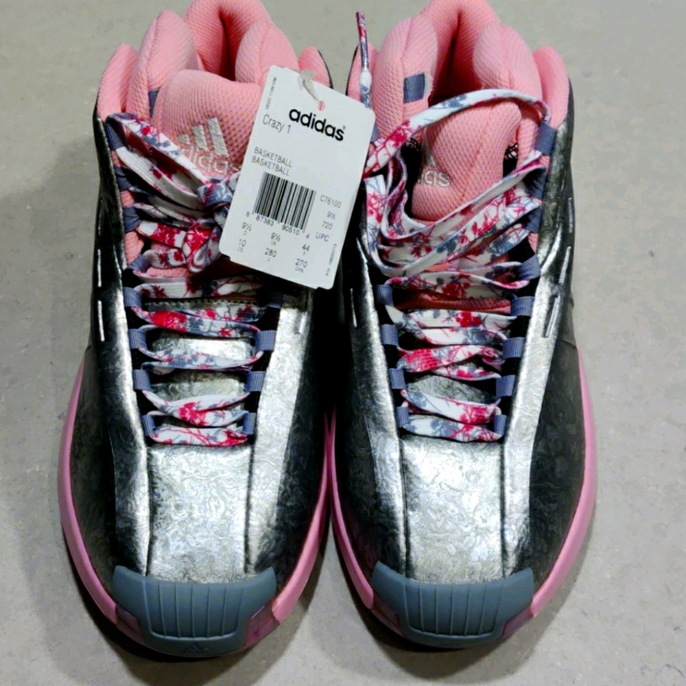 John Wall Cherry Blossom Adidas Crazy 1 NWT